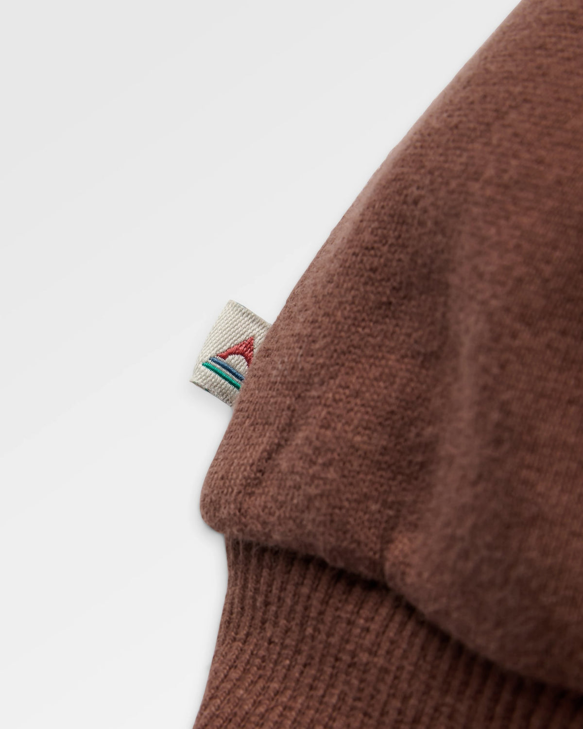 Lost Patch Relaxed Fit Sweatshirt - Chestnut - Flatlay