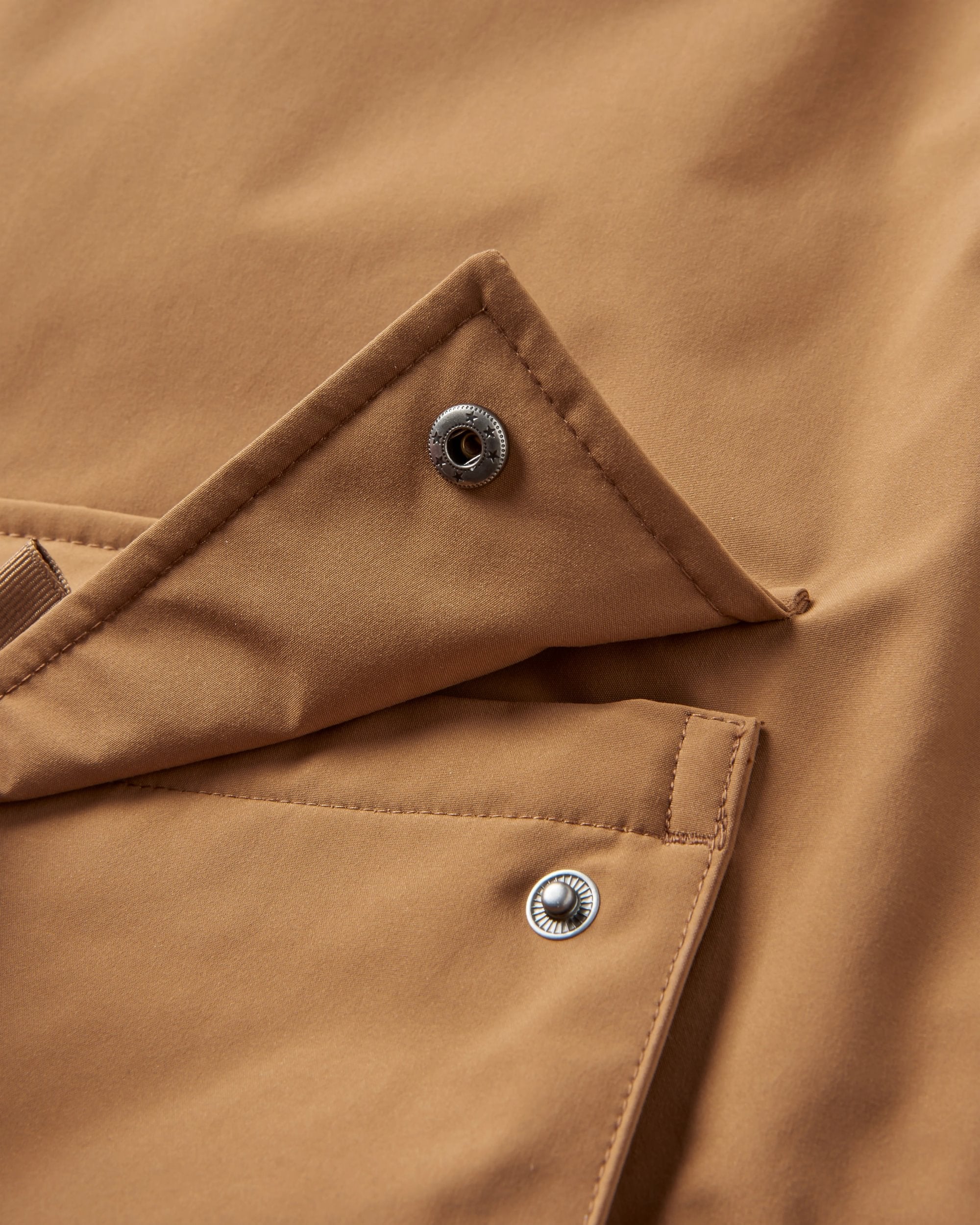 Baltic Recycled Insulated Parka - Toffee/Blue Steel - Flatlay