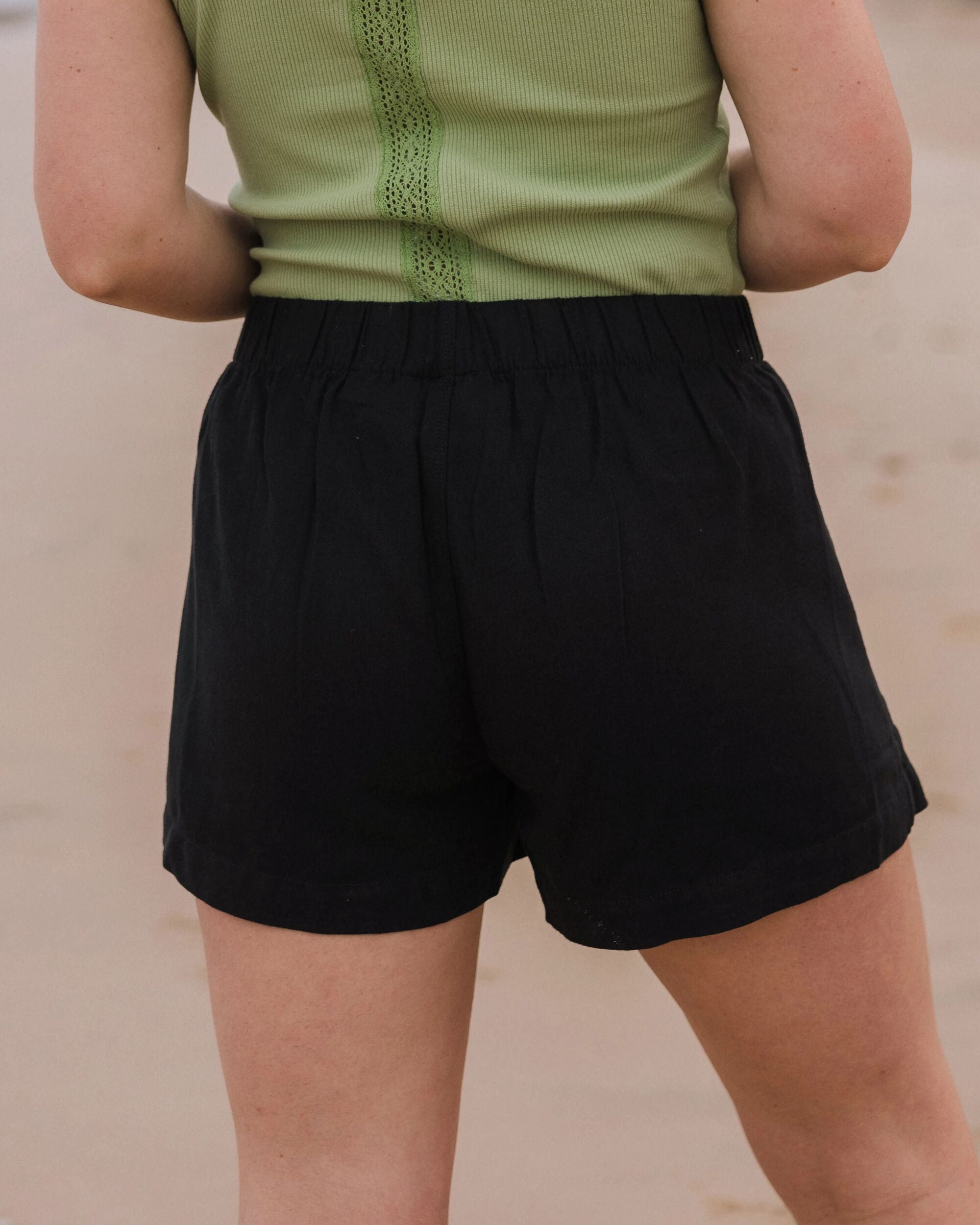 Whirl Lightweight Skort - Black - Lifestyle