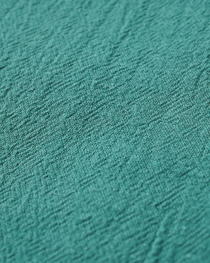 Drifter Linen Blend Short - Deep Ocean - Flatlay