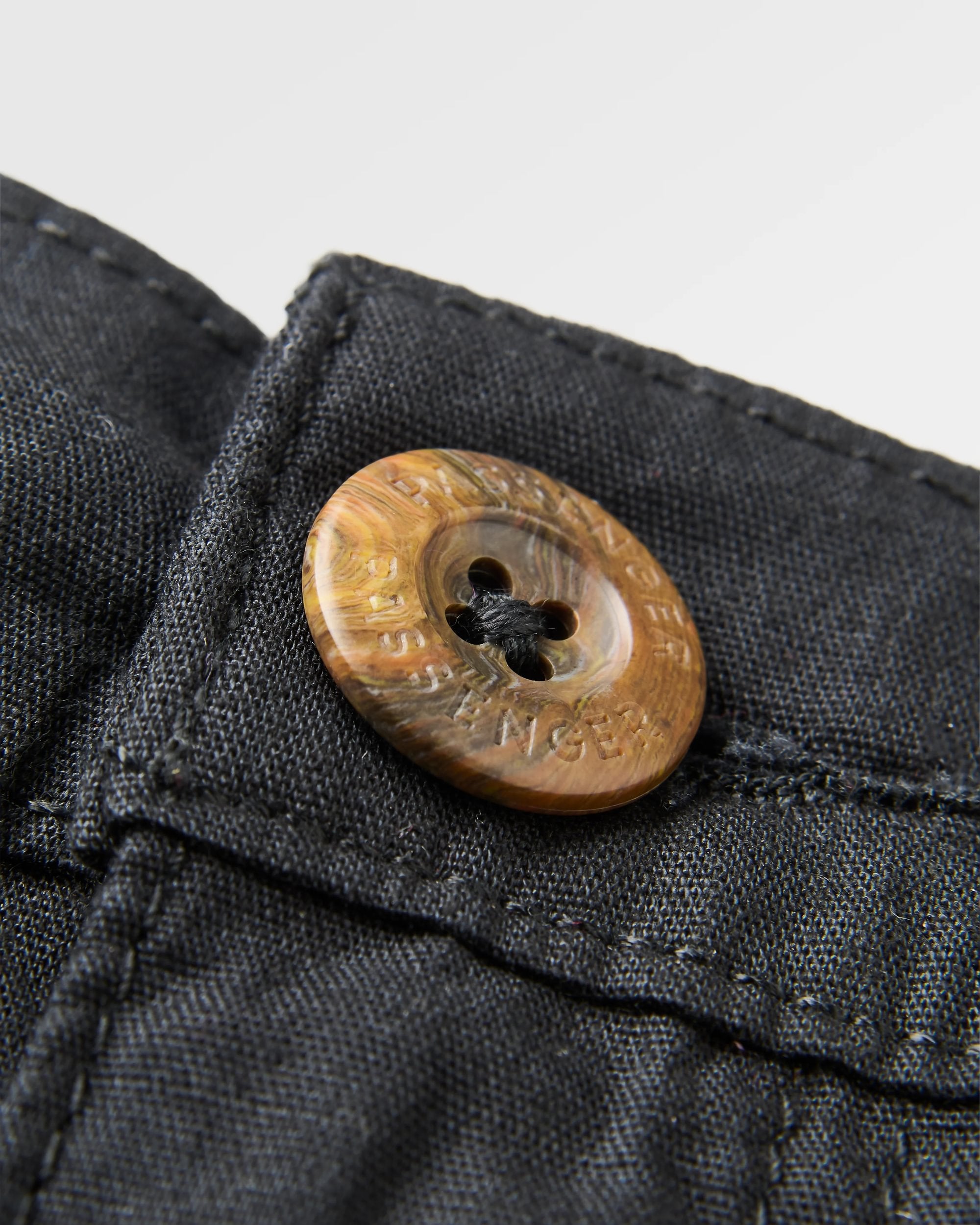 Talis Light Casual Trouser - Black - Flatlay