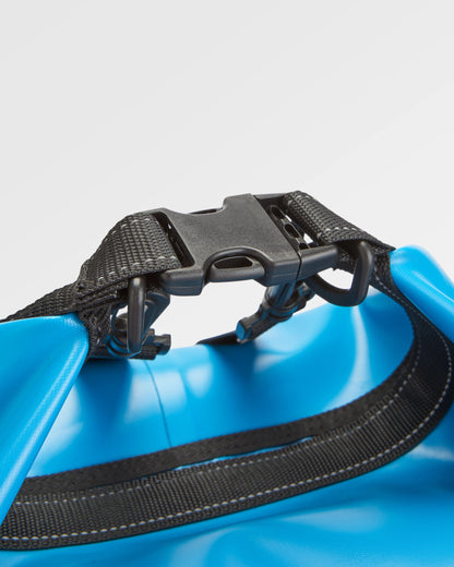 Tide 30L Recycled Dry Bag - Bluejay - Flatlay