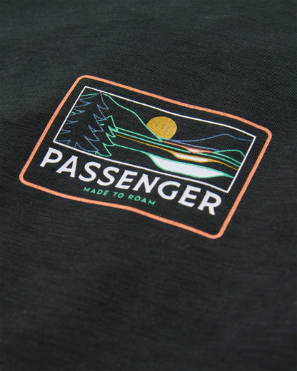 Roamer Women's Drirelease® Active T-Shirt - Black - Flatlay