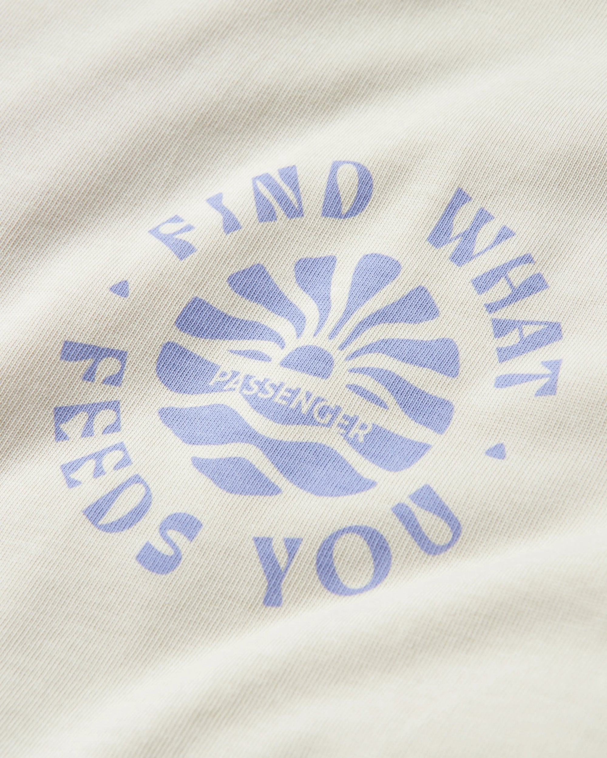 Graze Organic Cotton LS Top - Birch - Flatlay