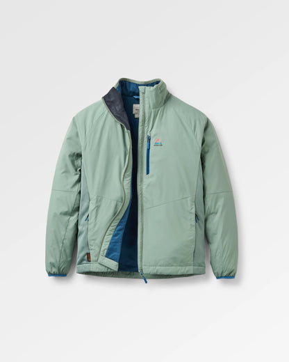Shasta Lightweight Recycled Thermore® Hoodless Jacket - Pistachio - Flatlay