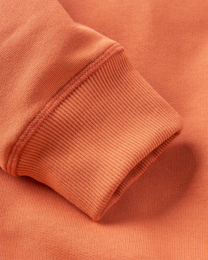 Odyssey Organic Cotton Sweatshirt - Burnt Orange