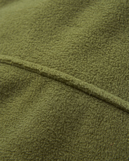 Set Off Recycled Polar Fleece Jogger - Khaki - Flatlay