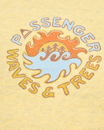 Dune Oversized Hoodie - Sunlight Marl - Flatlay