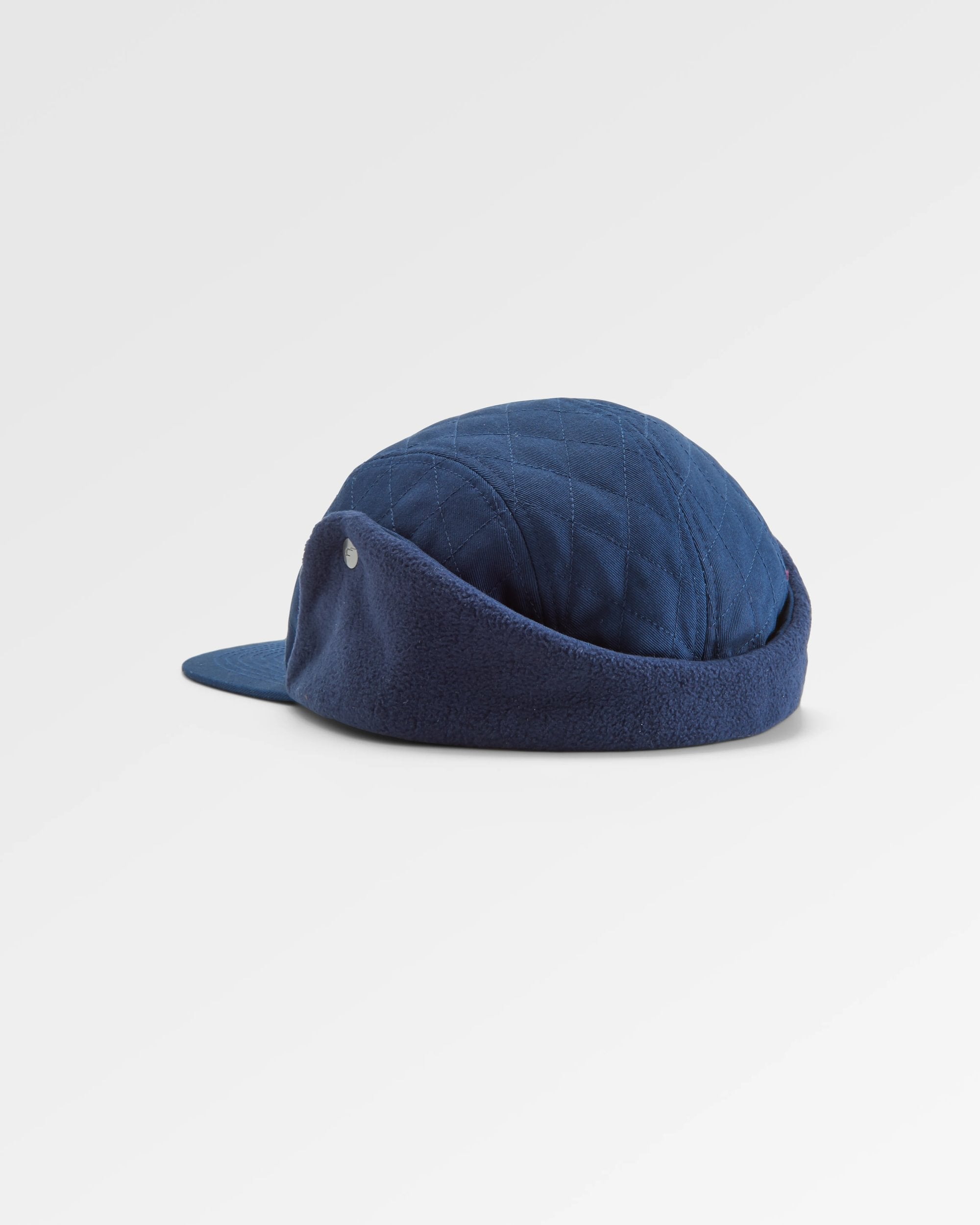 Nightfall Recycled Polar Fleece Lined Hat - Tidal Blue - Flatlay