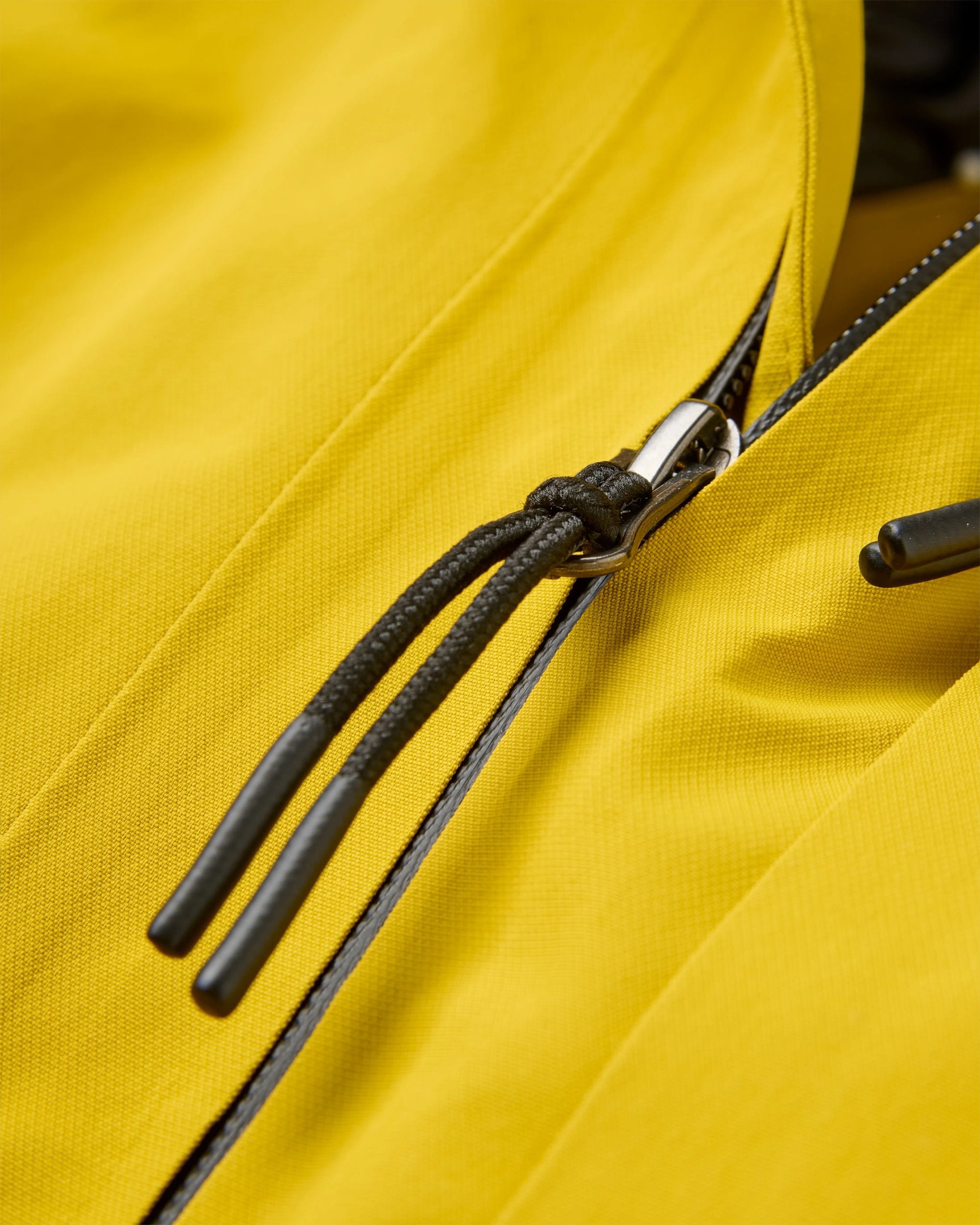 Serein Waterproof Jacket - Heritage Yellow - Flatlay