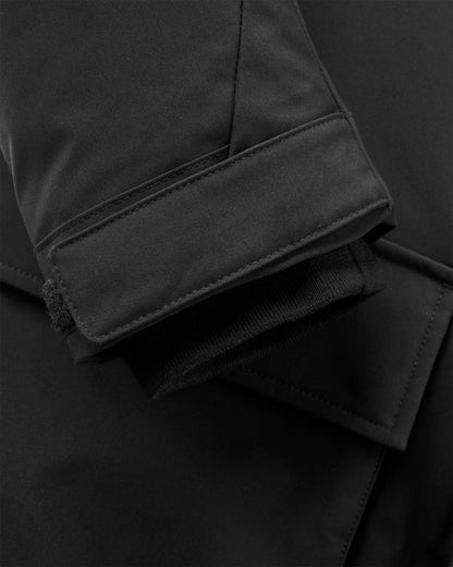 Baltic Insulated Parka - Black - Flatlay
