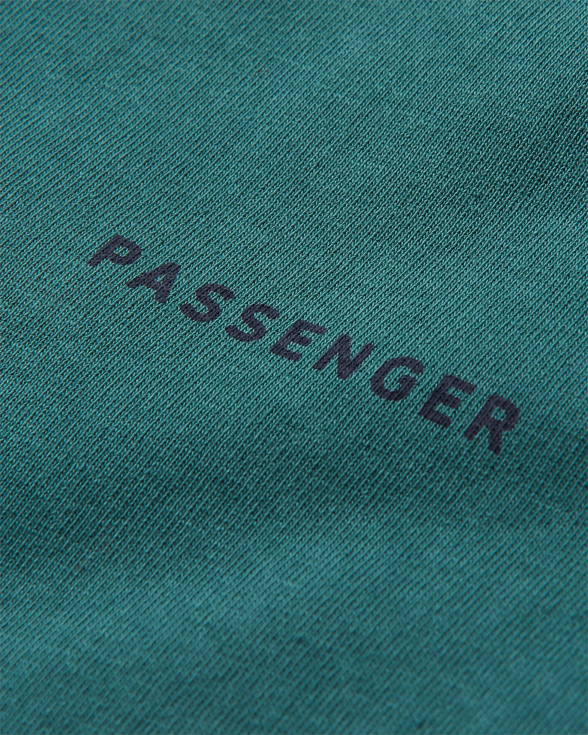 Made To Roam Recycled Cotton T-Shirt - Deep Ocean - Flatlay