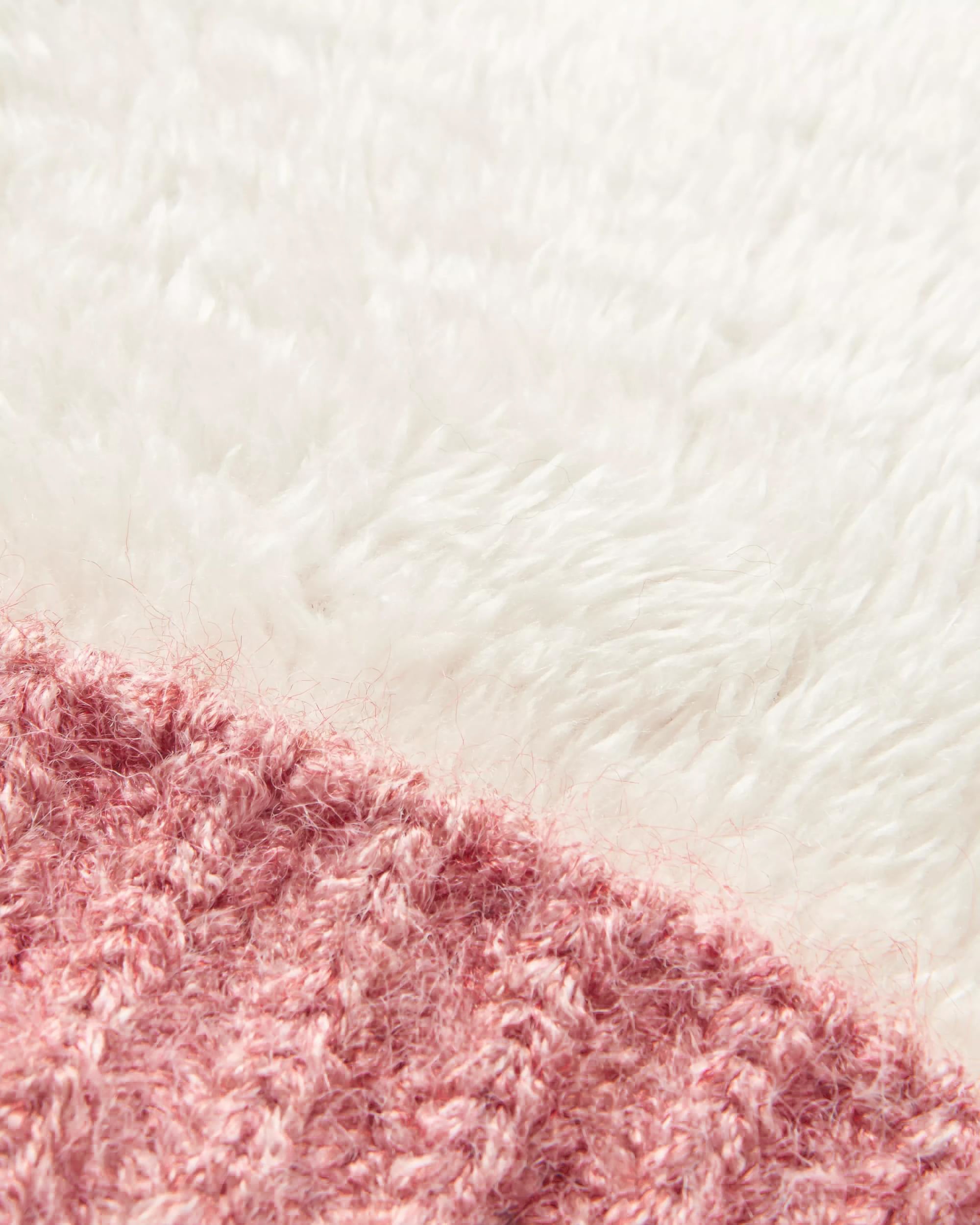 Redwood Fleece Lined Recycled Beanie - Rose - Flatlay