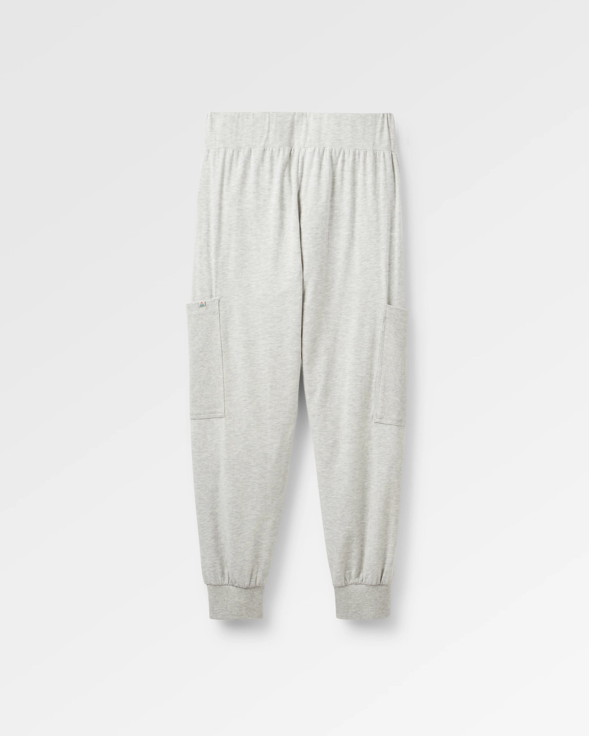 Day Dream Recycled Trouser - Grey Marl - Flatlay