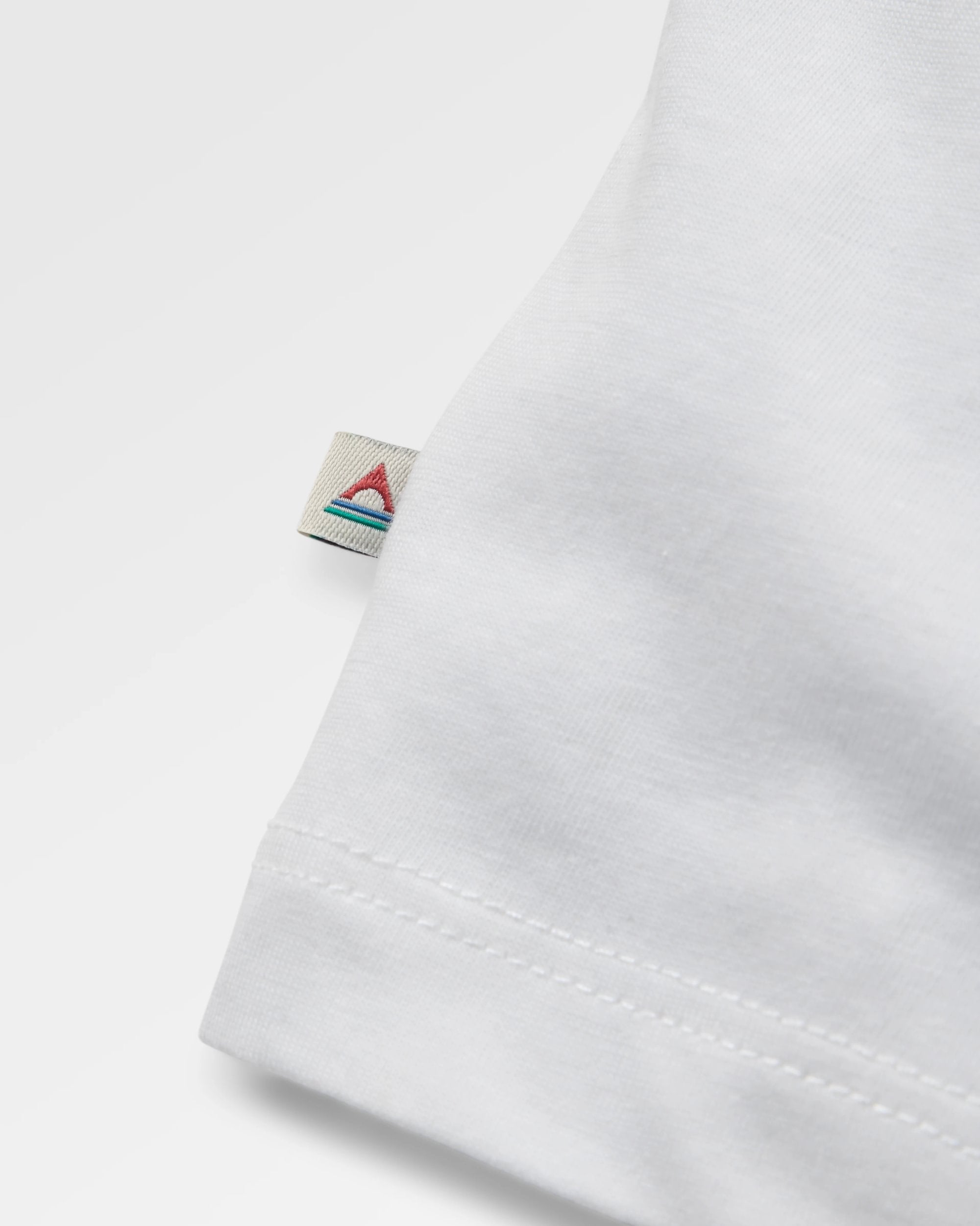 Stack LS Raglan T-Shirt - White - Flatlay