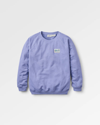Sneak Sweatshirt - Retro Purple - Flatlay