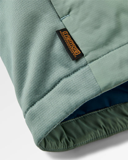 Shasta Lightweight Recycled Thermore® Hoodless Jacket - Pistachio - Flatlay