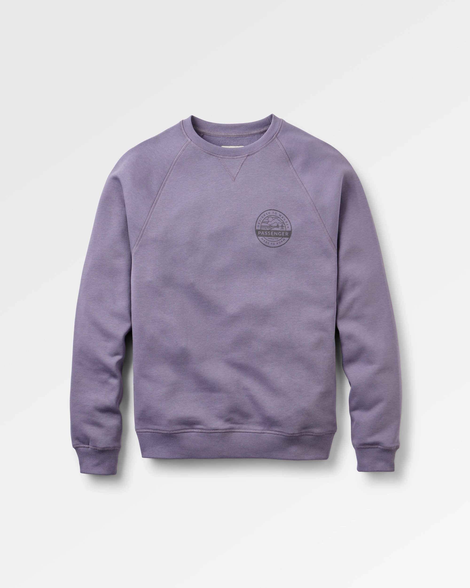 Odyssey Organic Cotton Sweatshirt - Heather - Flatlay