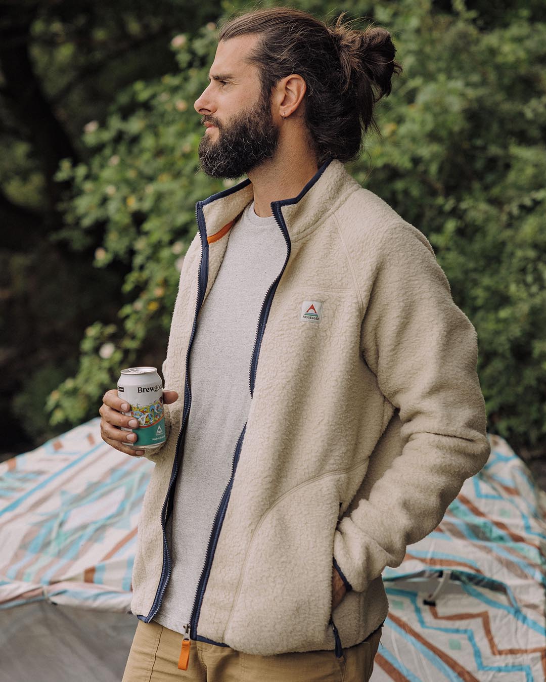 Tripper Full Zip Recycled Sherpa Fleece