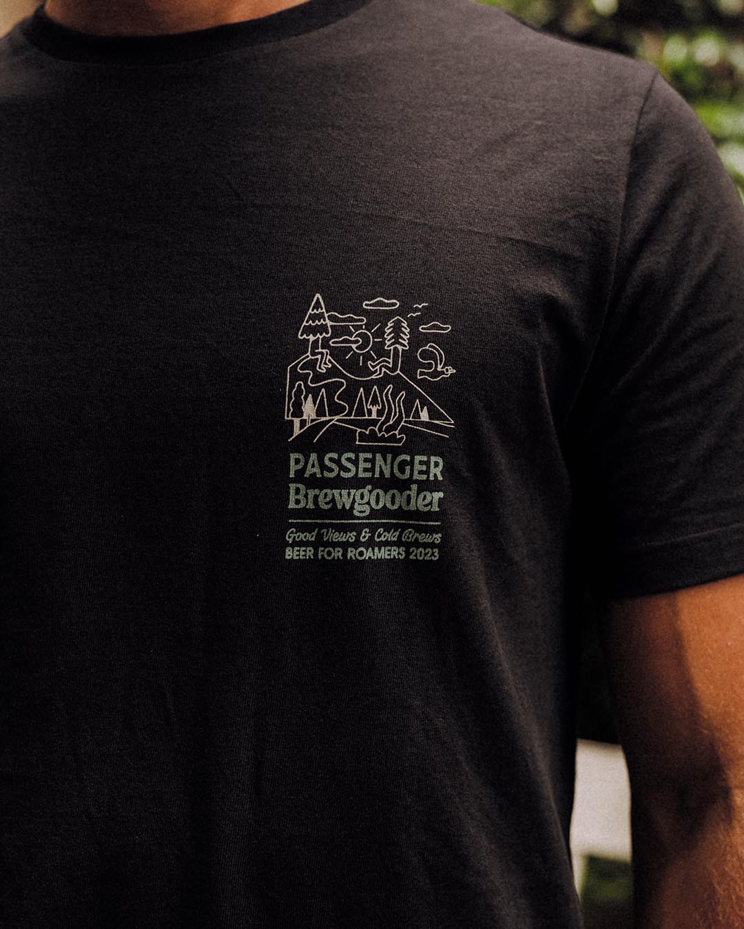 Brews & Views T-Shirt Passenger X Brewgooder - Black