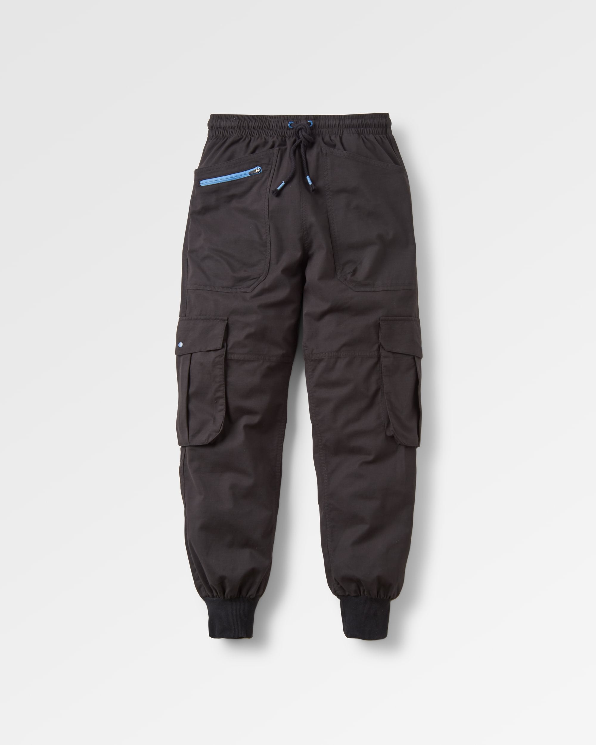 Hydrilla Organic Cotton Trouser - Black - Flatlay