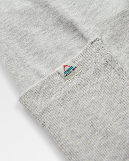 Day Dream Recycled Trouser - Grey Marl - Flatlay