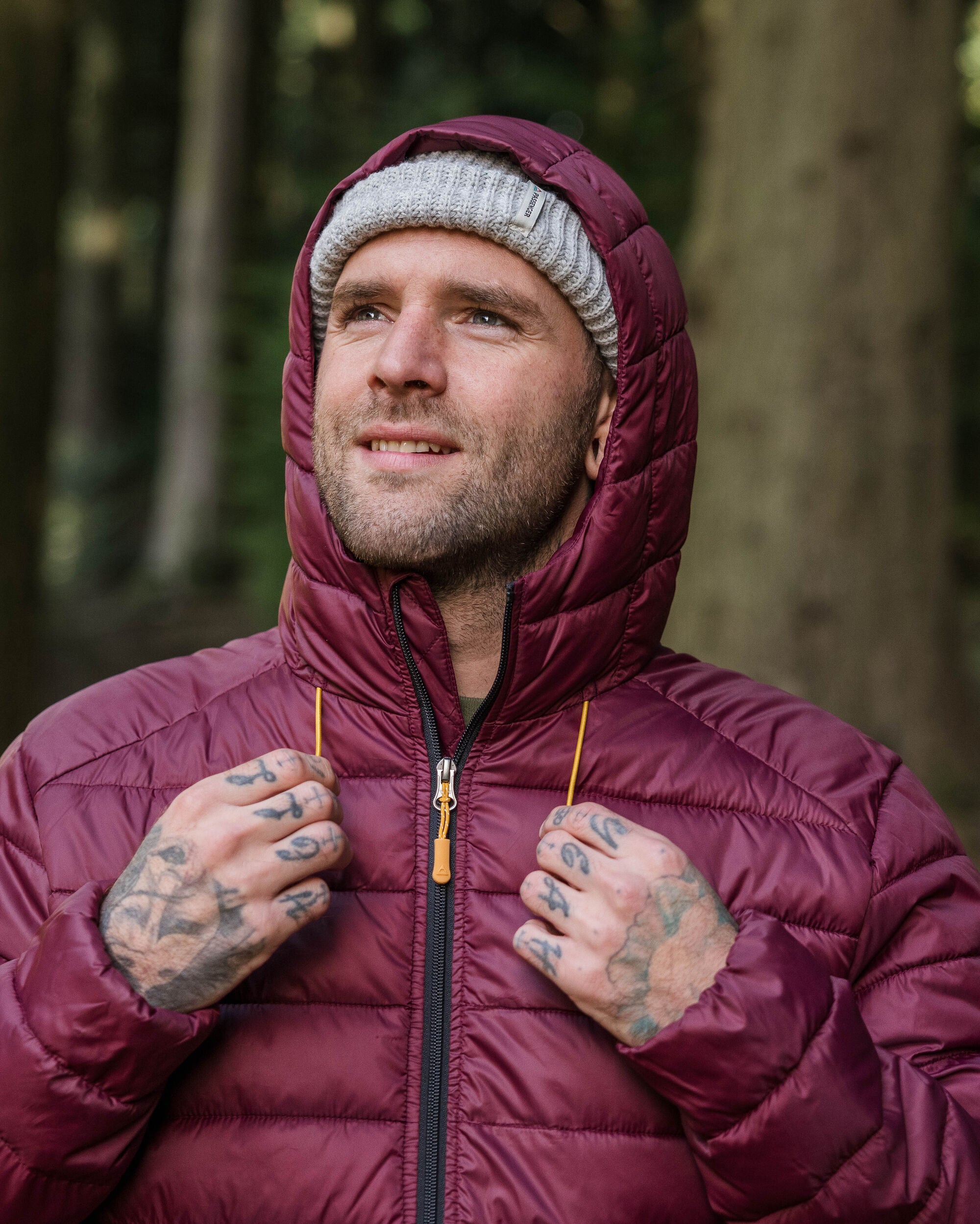 Roamer Recycled 2.0 Insulated Jacket - Wine - Lifestyle