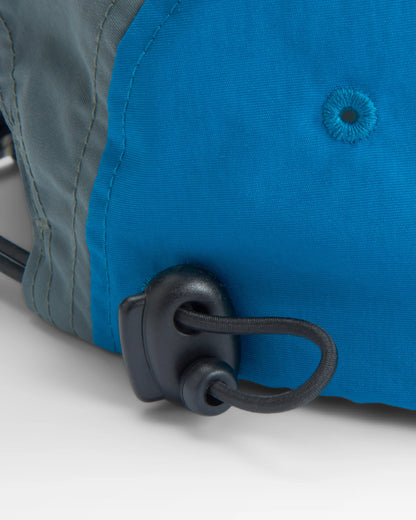 Emerge 5 Panel Trail Cap - Bluejay Multi - Flatlay