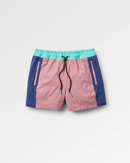 Way Out NetPlus® All Purpose Short - Pink Haze/Dark Denim - Flatlay