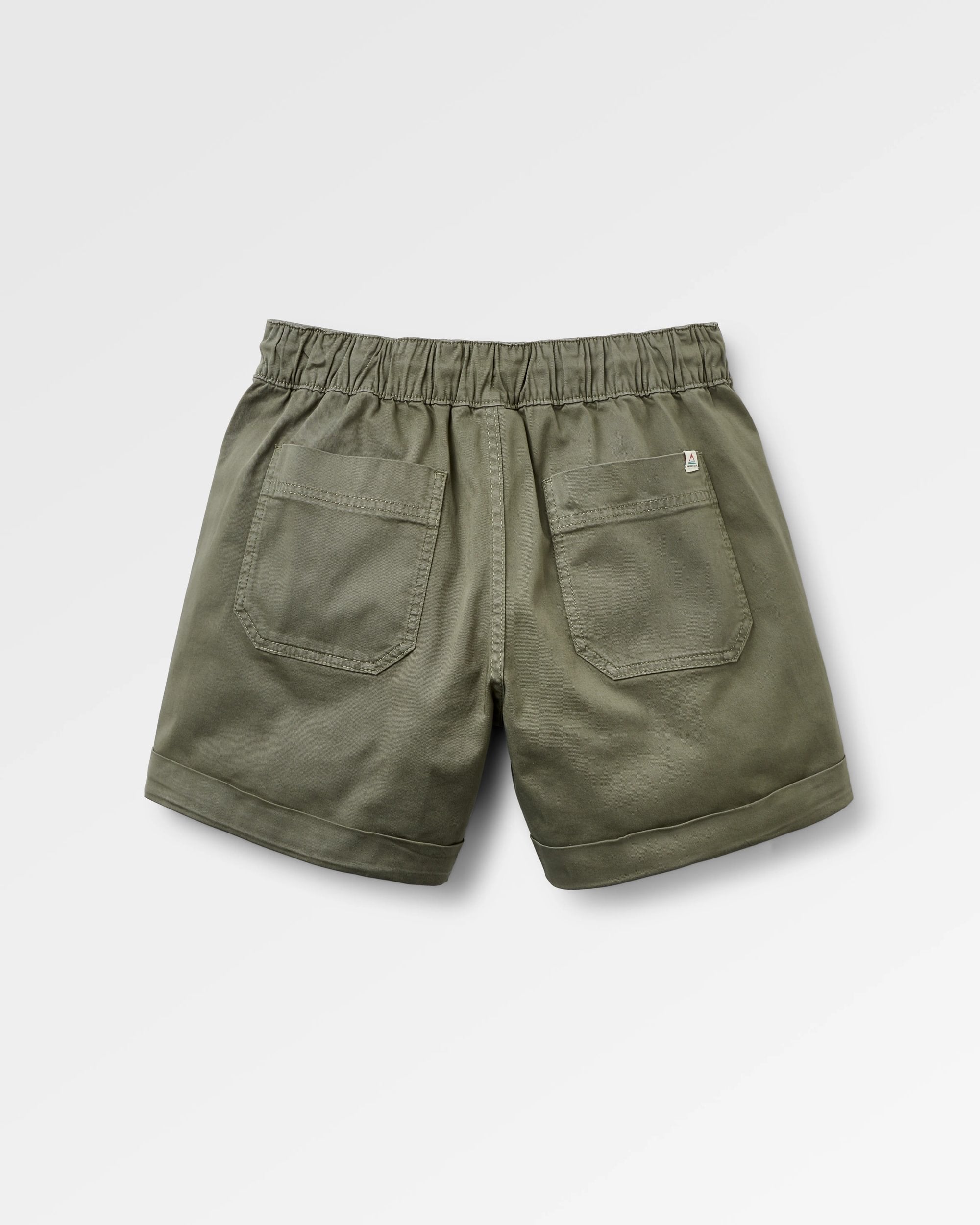 Carriso Short - Dusty Olive - Flatlay