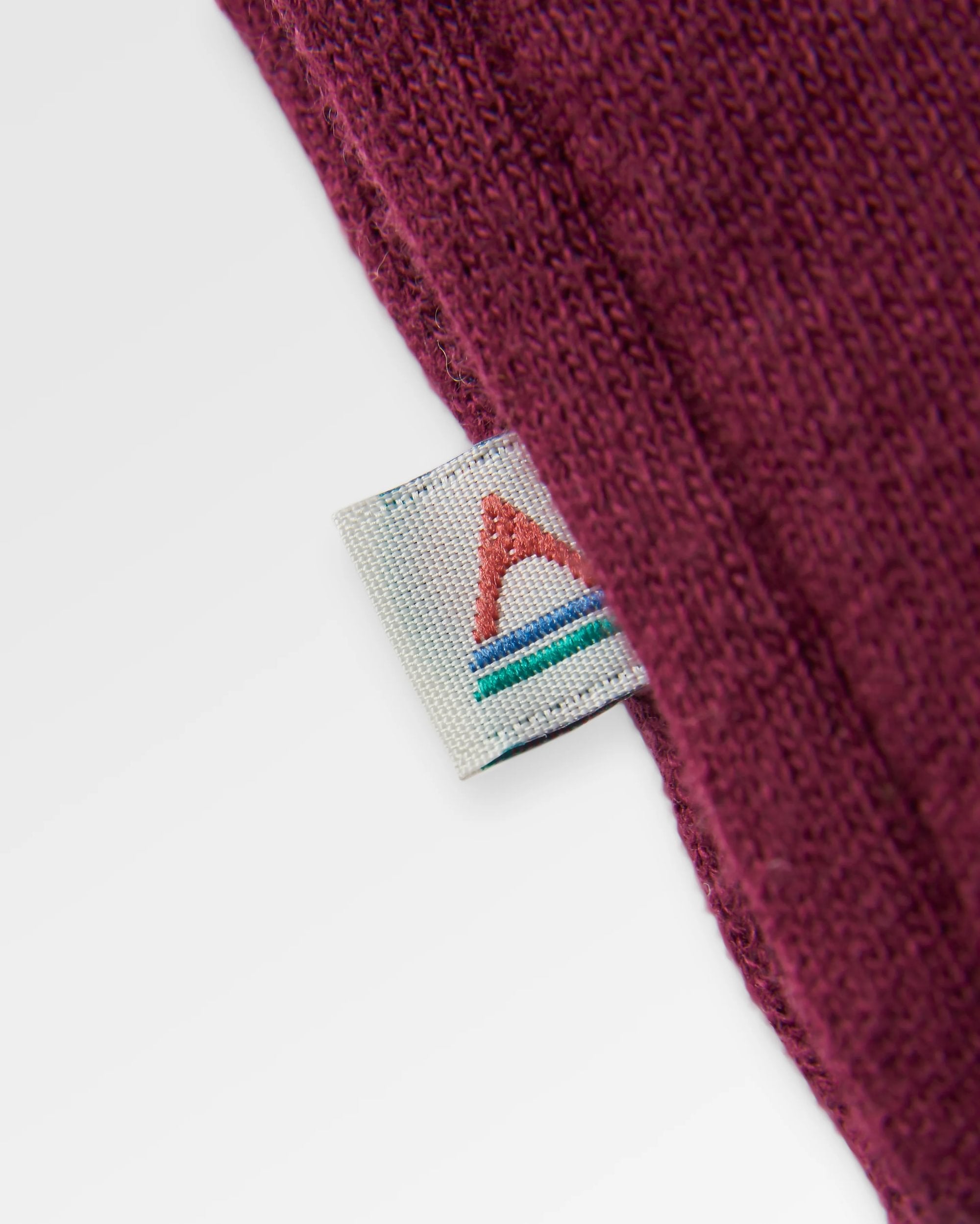 Jazz Womens Smock Sweatshirt - Fig - Flatlay