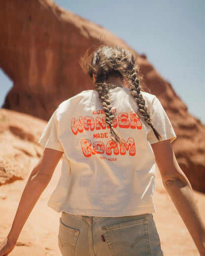 Woodcut Recycled Cotton T-Shirt - Birch - Lifestyle
