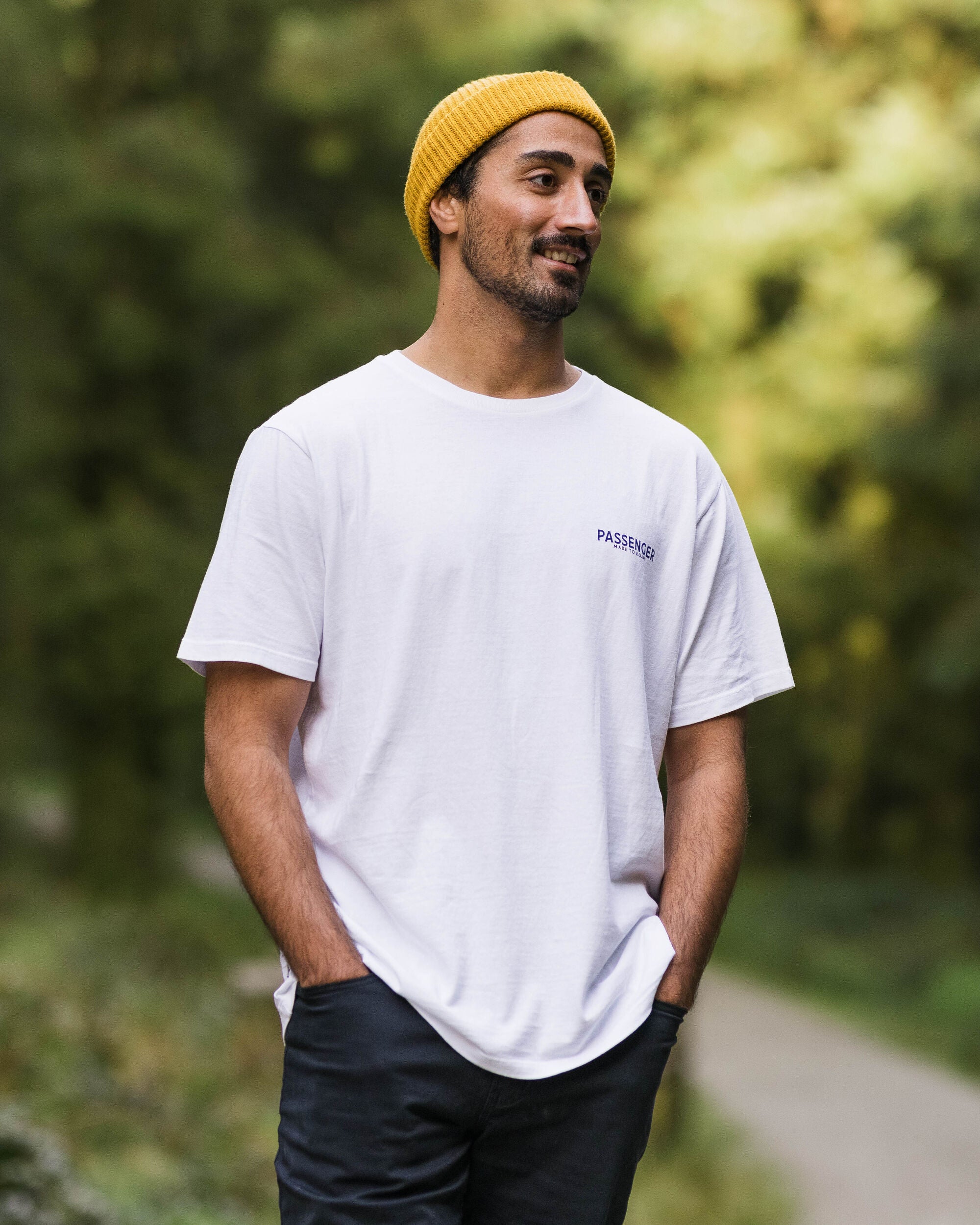 Love The Wild Recycled Cotton T-Shirt - White - Lifestyle - Male