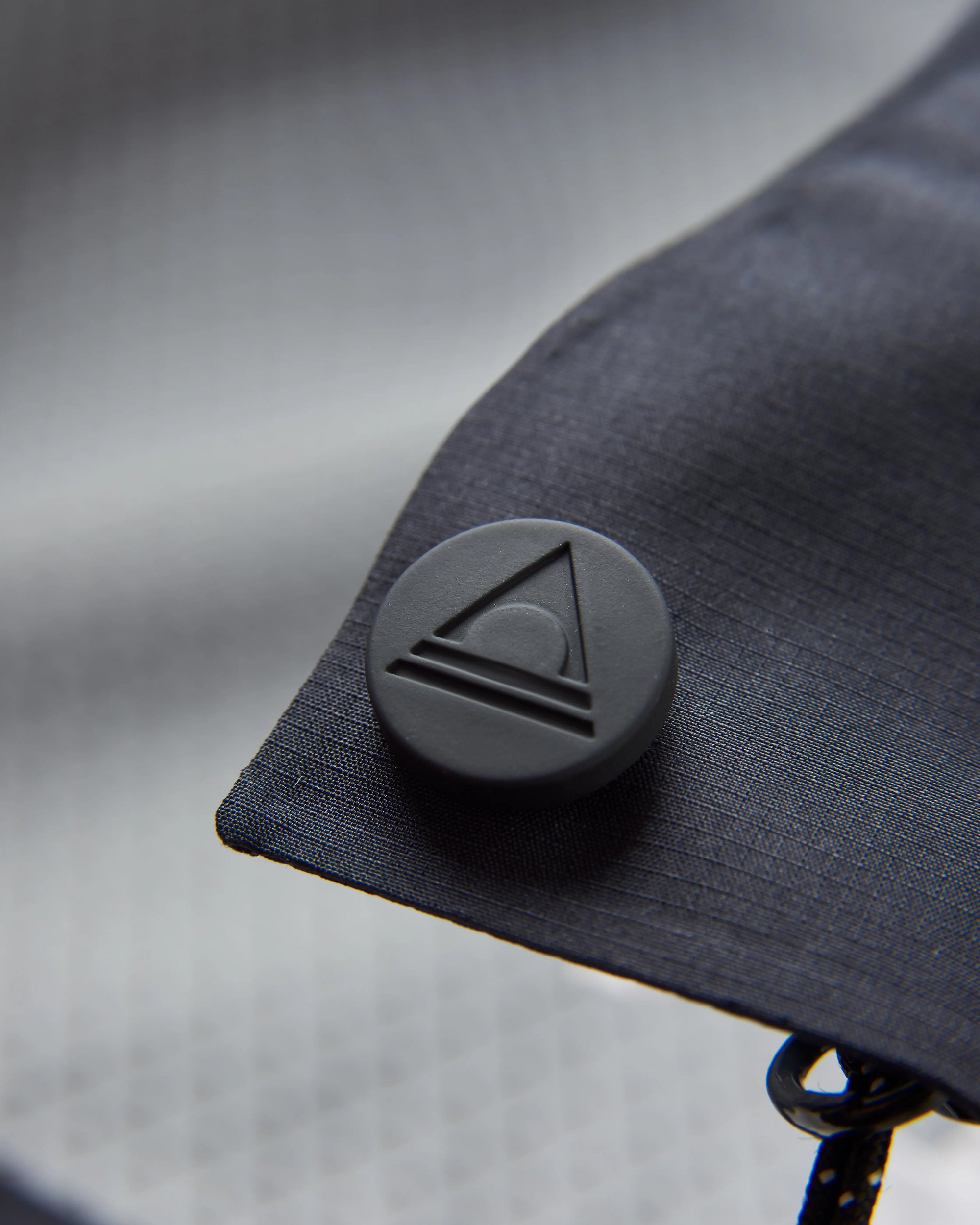 Trailscape Men's Recycled Waterproof Jacket - Black/Khaki - Flatlay