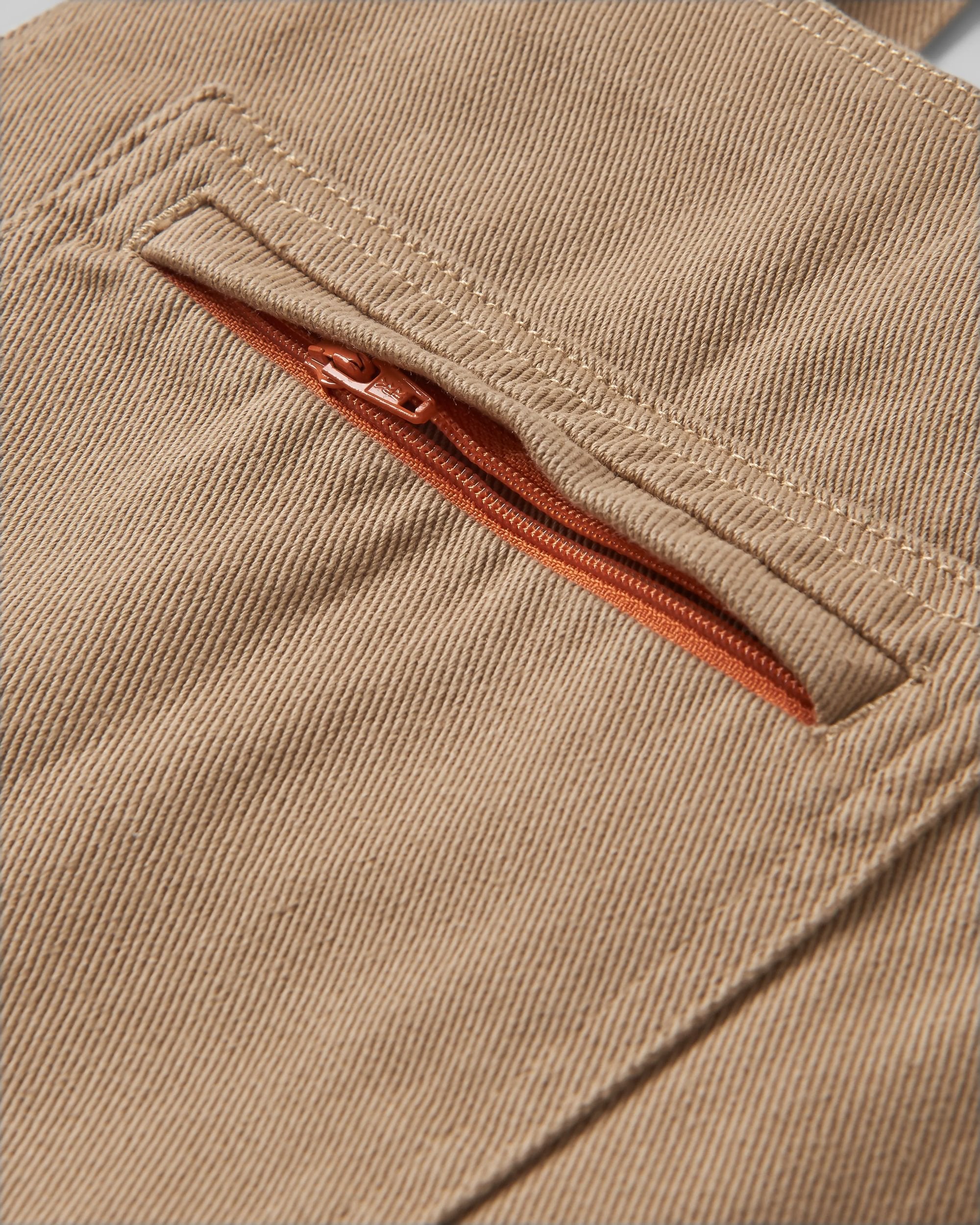 Shuffle Organic Cotton Dungarees - Elmwood - Flatlay