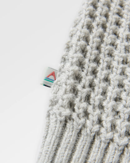 Serenity Knitted Cardigan - Grey Marl - Flatlay