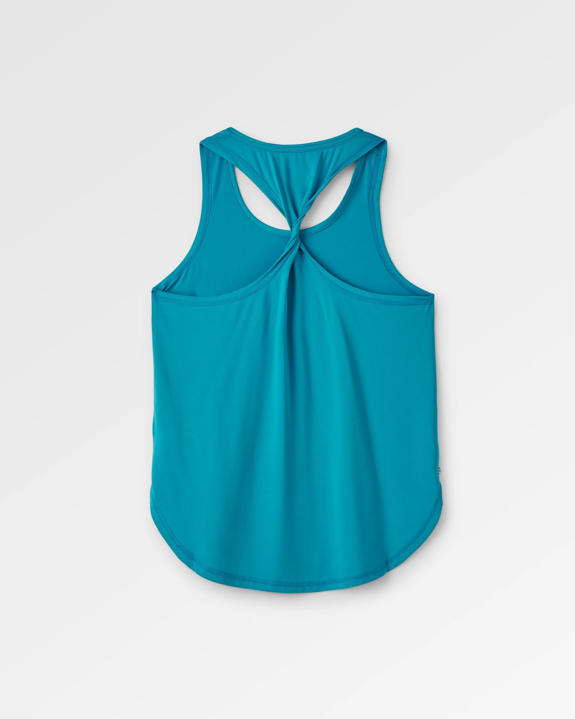 Twist Recycled Active Vest - Blue Pool - Flatlay