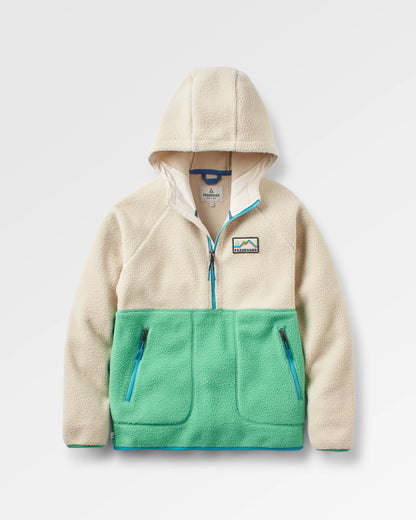 Maine 2.0 1/2 Zip Recycled Sherpa Fleece - Green Spruce