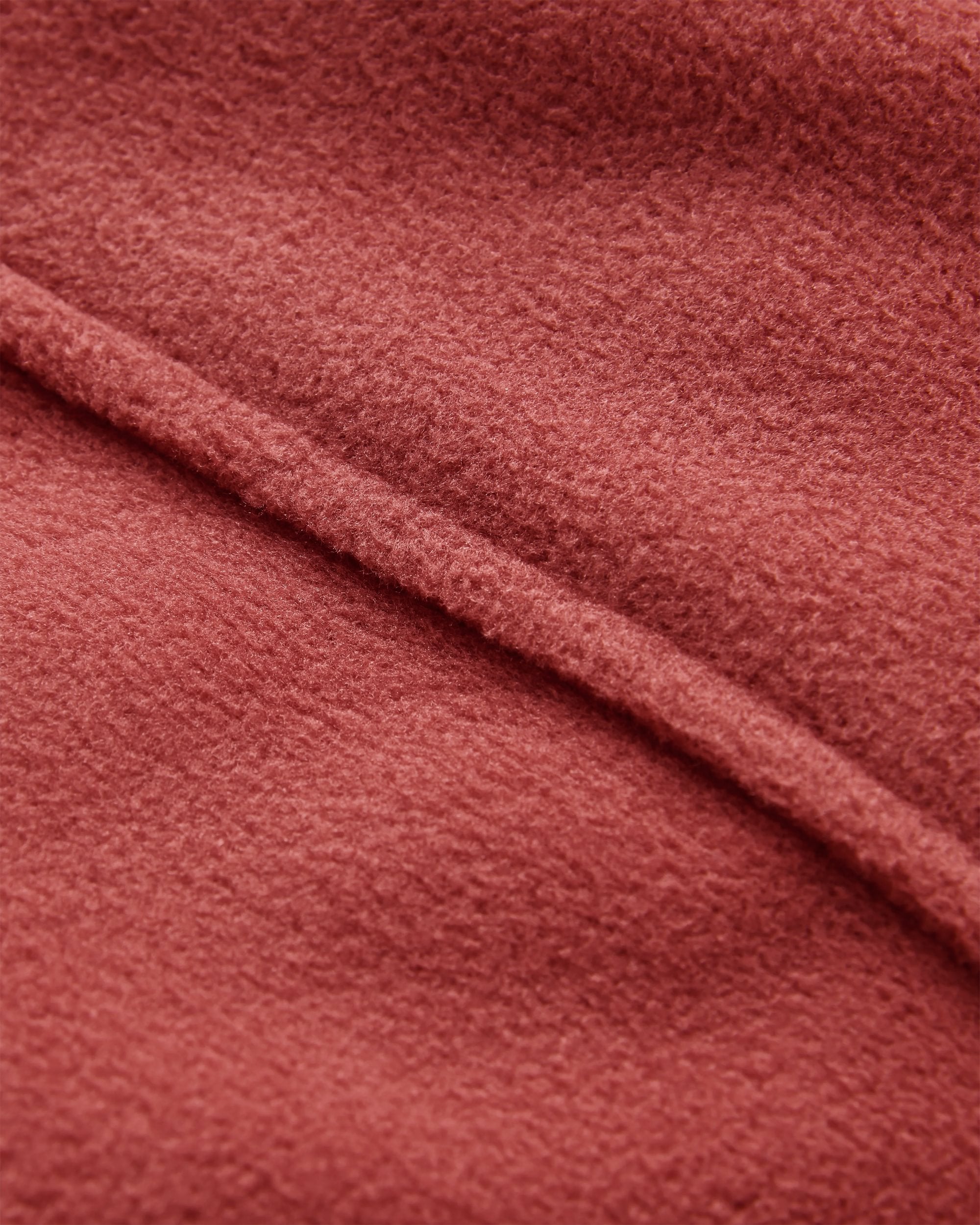 Woodland Polartec® Fleece Jogger - Redwood - Flatlay