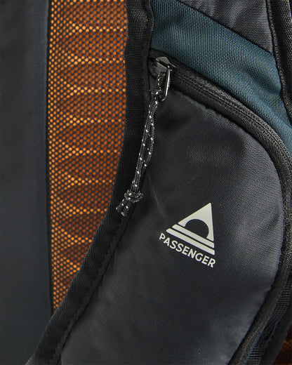 Trailscape Recycled 30L Backpack - Black - Flatlay