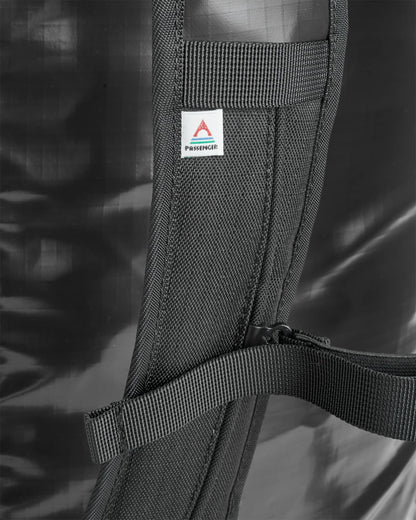 Roamer Recycled 40L Duffel Bag - Phantom Black - Flatlay