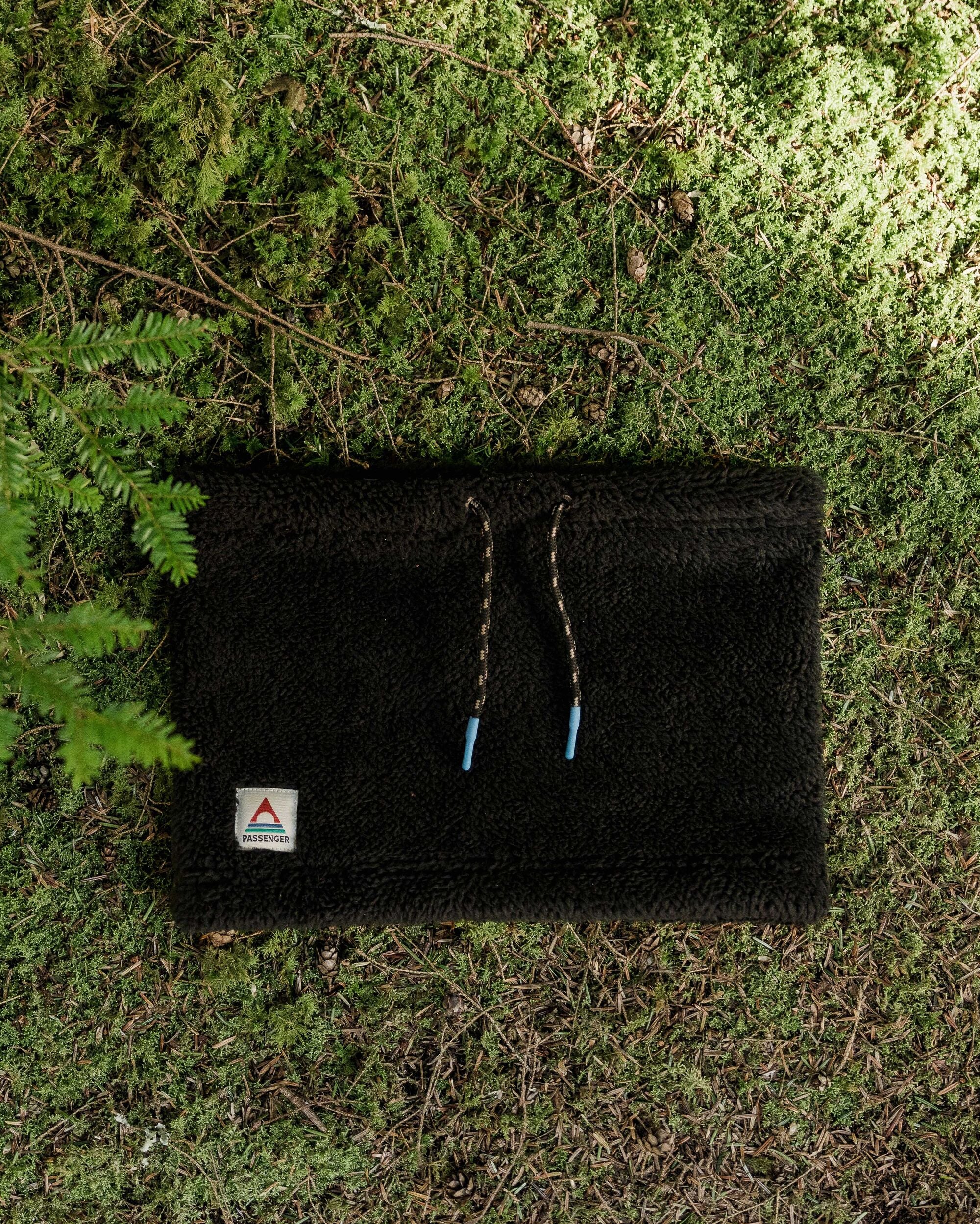 Ash Recycled Sherpa Fleece Snood - Black - Lifestyle