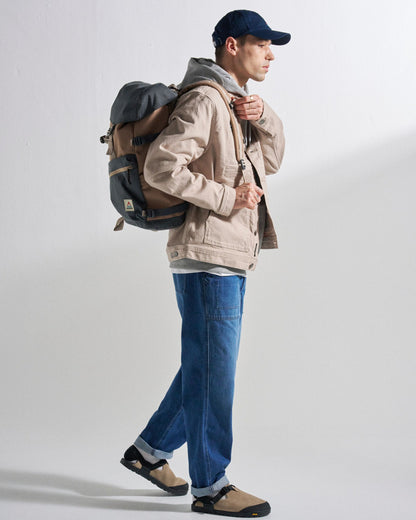 Vantage Canvas Jacket - Simply Taupe - Studio Model