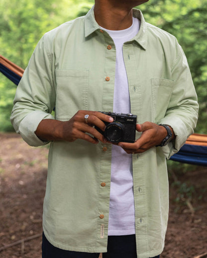 Backcountry Cord Light Shirt - Spearmint - Lifestyle