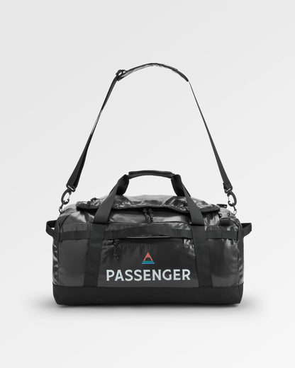 Roamer Recycled 40L Duffel Bag - Phantom Black - Flatlay