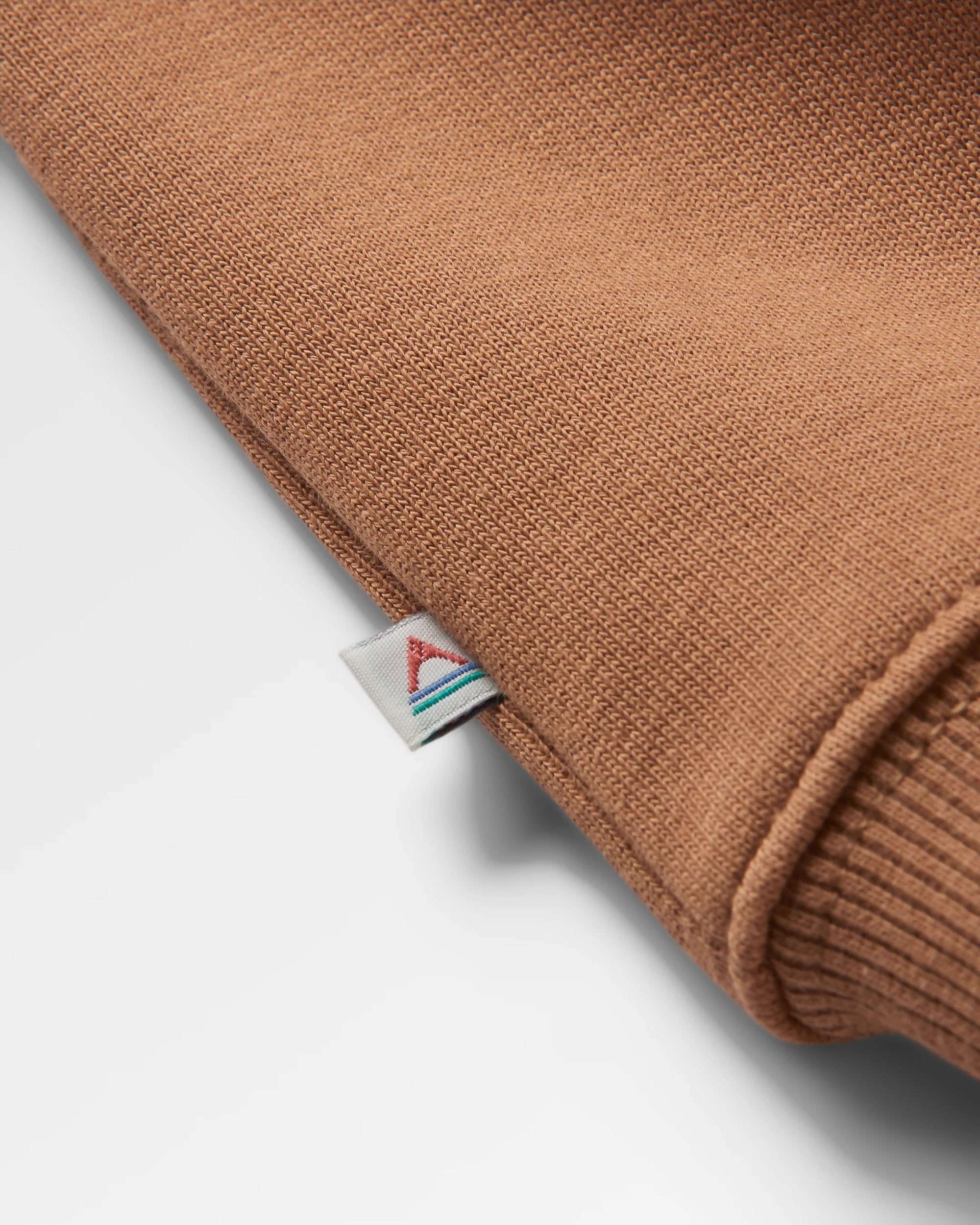 Vita Organic Cotton Sweatshirt - Toffee - Flatlay