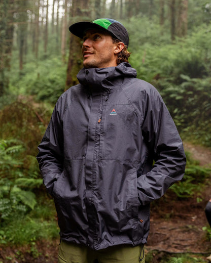 Trailscape Men's Recycled Waterproof Jacket - Charcoal - Lifestyle