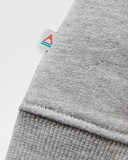 Vita Organic Cotton Sweatshirt - Grey Marl - Flatlay