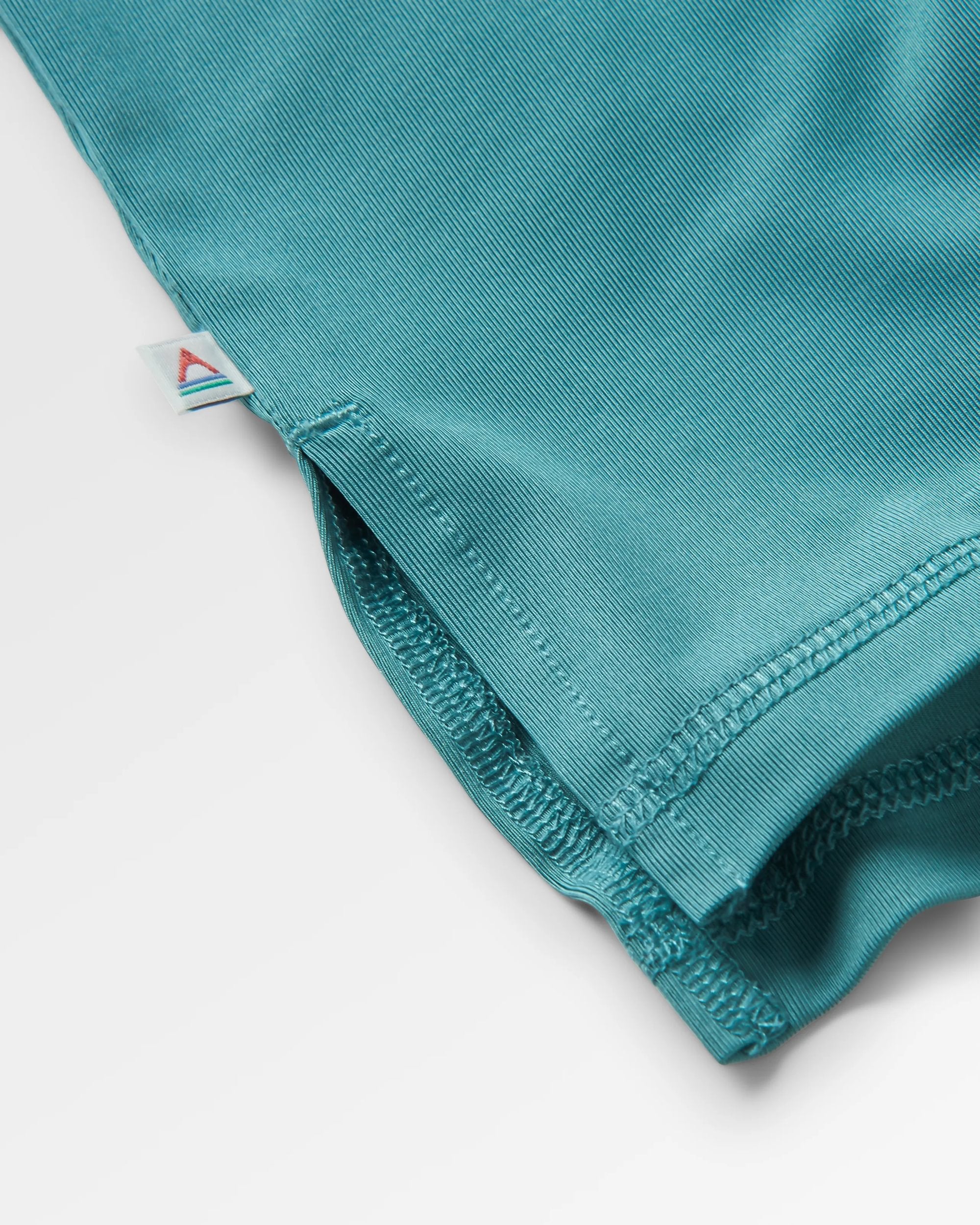 Classic Active Recycled T-Shirt - Deep Sea - Flatlay