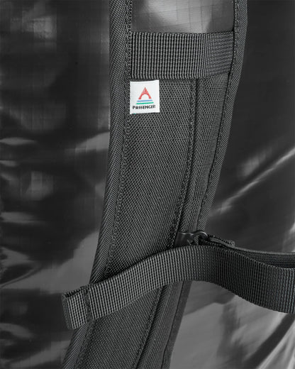 Roamer Recycled 60L Duffel Bag - Phantom Black - Flatlay